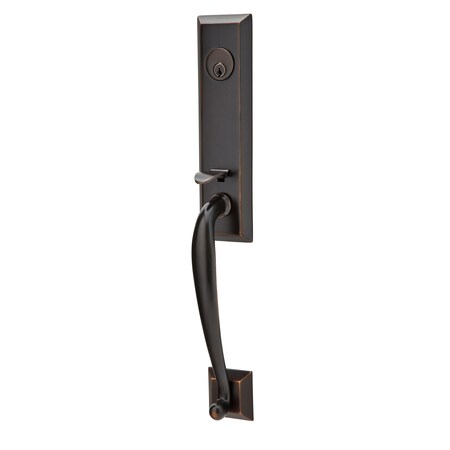 Emtek Oil Rubbed Bronze Handleset 4424TRTUS10BRH 4424TRTUS10BRH